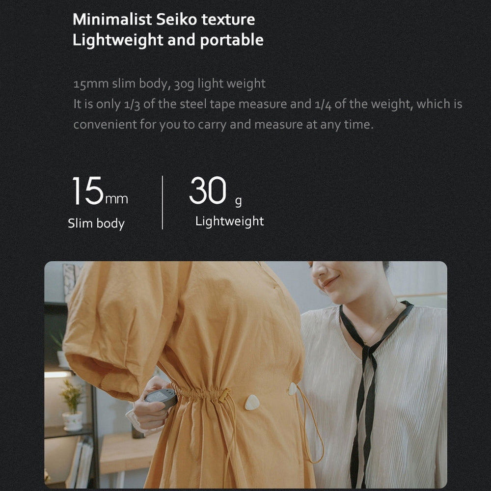 Cinta Métrica Digital LCD de Alta Precisión