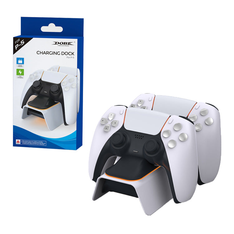 Cargador Doble para Gamepad de PS5 Cargador Inalámbrico